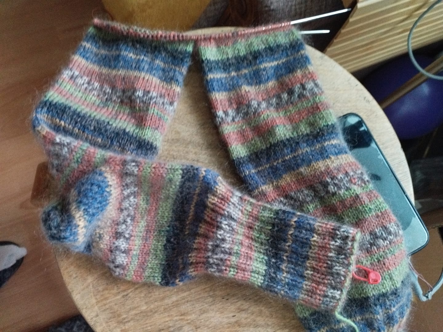 Customer photo review of Alize Superwash Comfort Socks