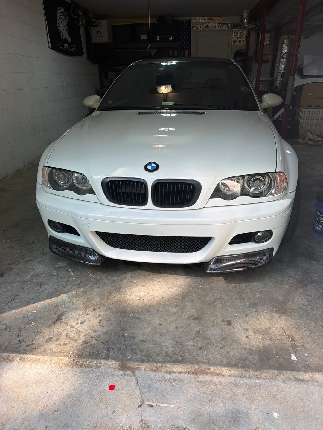 Customer photo review of 2001-06 E46 M3 Carbon Fiber Bumper Splitters