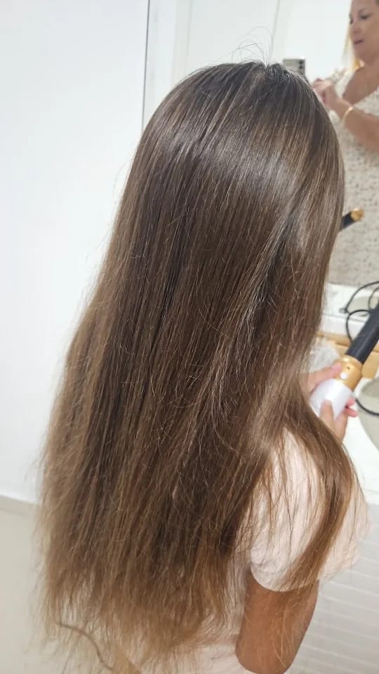 Customer photo review of Ava Air PRO – 5-in-1 Hair Dryer Brush & Multistyler