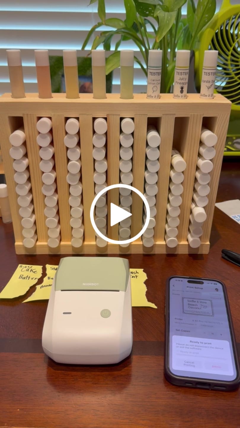 Customer video review of NIIMBOT B1 Pro Label Maker, 300DPI HD Label Printer, Ideal for Notes, Photos, Study and Work