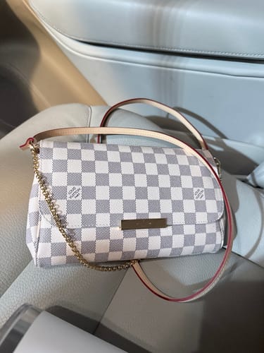 Customer photo review of Louis Vuitton Favorite Damier Azur