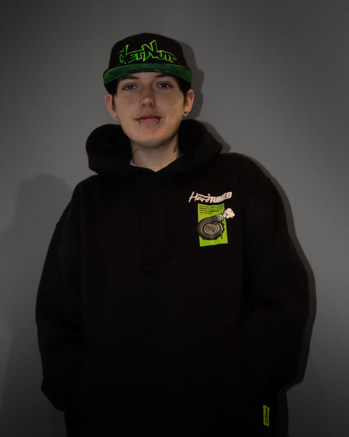 Customer photo review of Turbo Bunny Hoodie - Black
