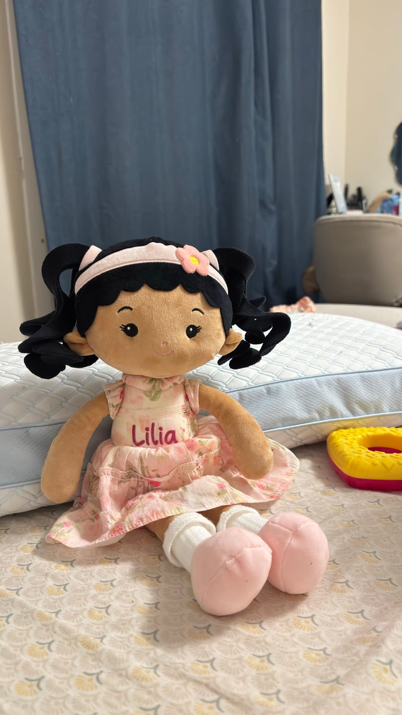 Customer photo review of Personalized Princess Petal