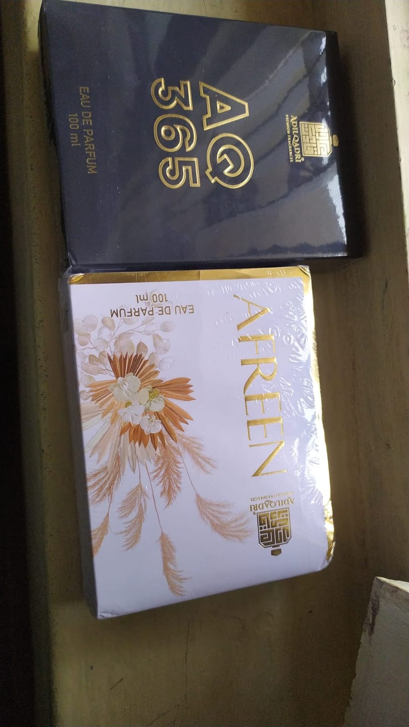 Customer photo review of Couple Combo Aq 365 And Afreen Perfume Spray 100 Ml Each