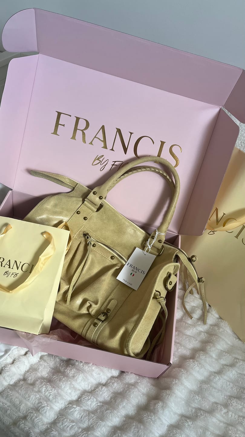 Customer photo review of It girl bag butter yellow