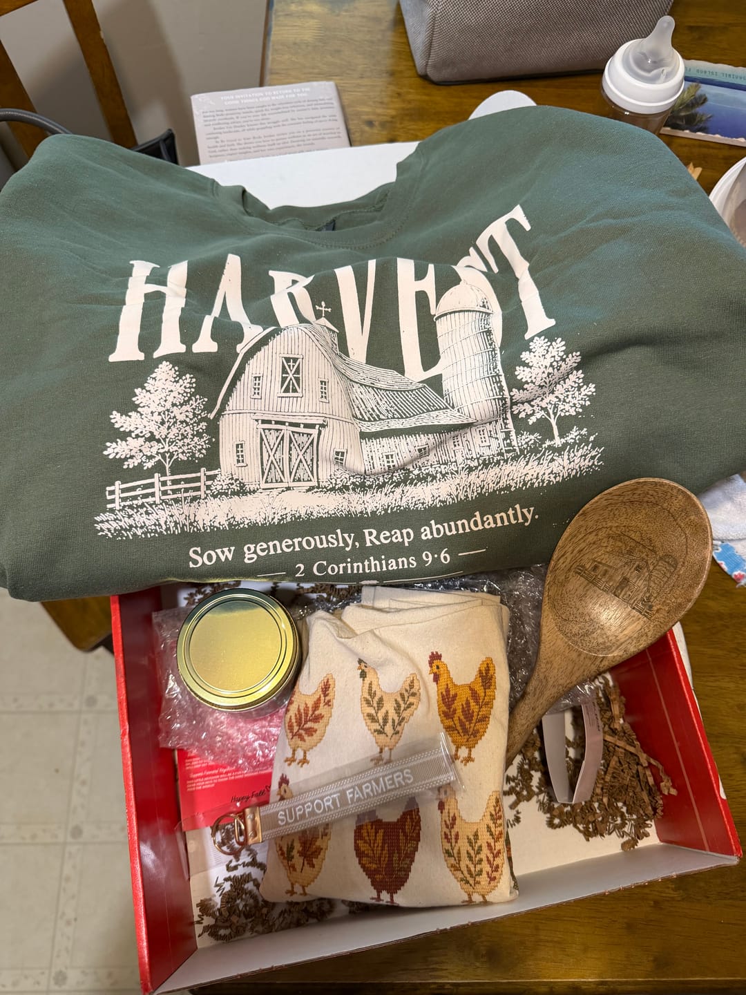 Customer photo review of The Barn Box Subscription - SOLD OUT