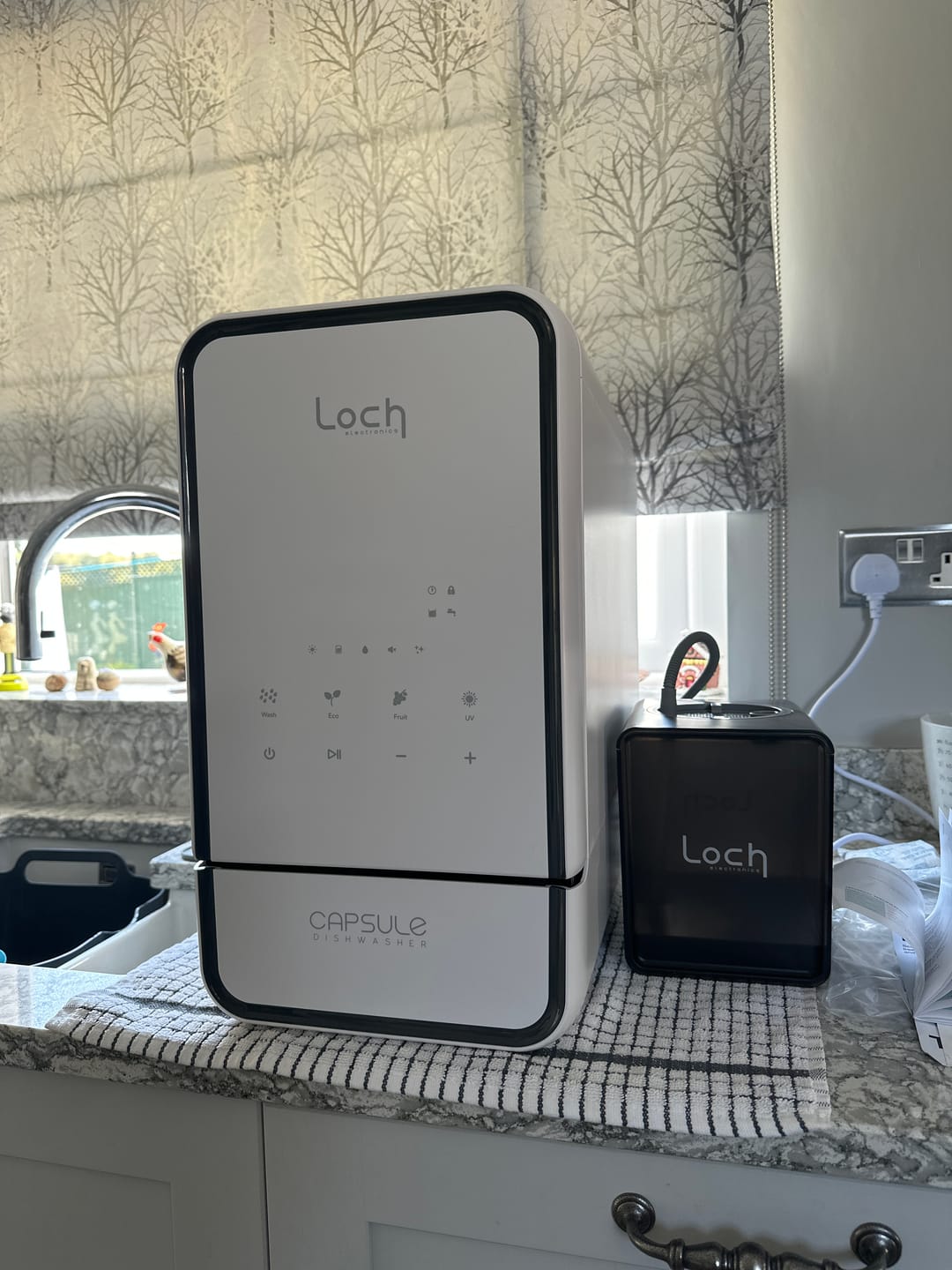 Customer photo review of Capsule Dishwasher