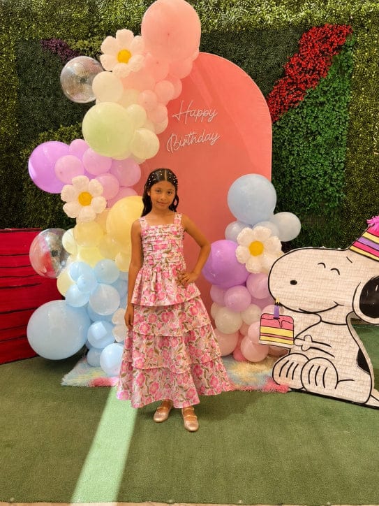 Customer photo review of Vestido para niña - Georgina Flores