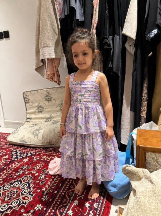 Customer photo review of Vestido para niña - Georgina Flores