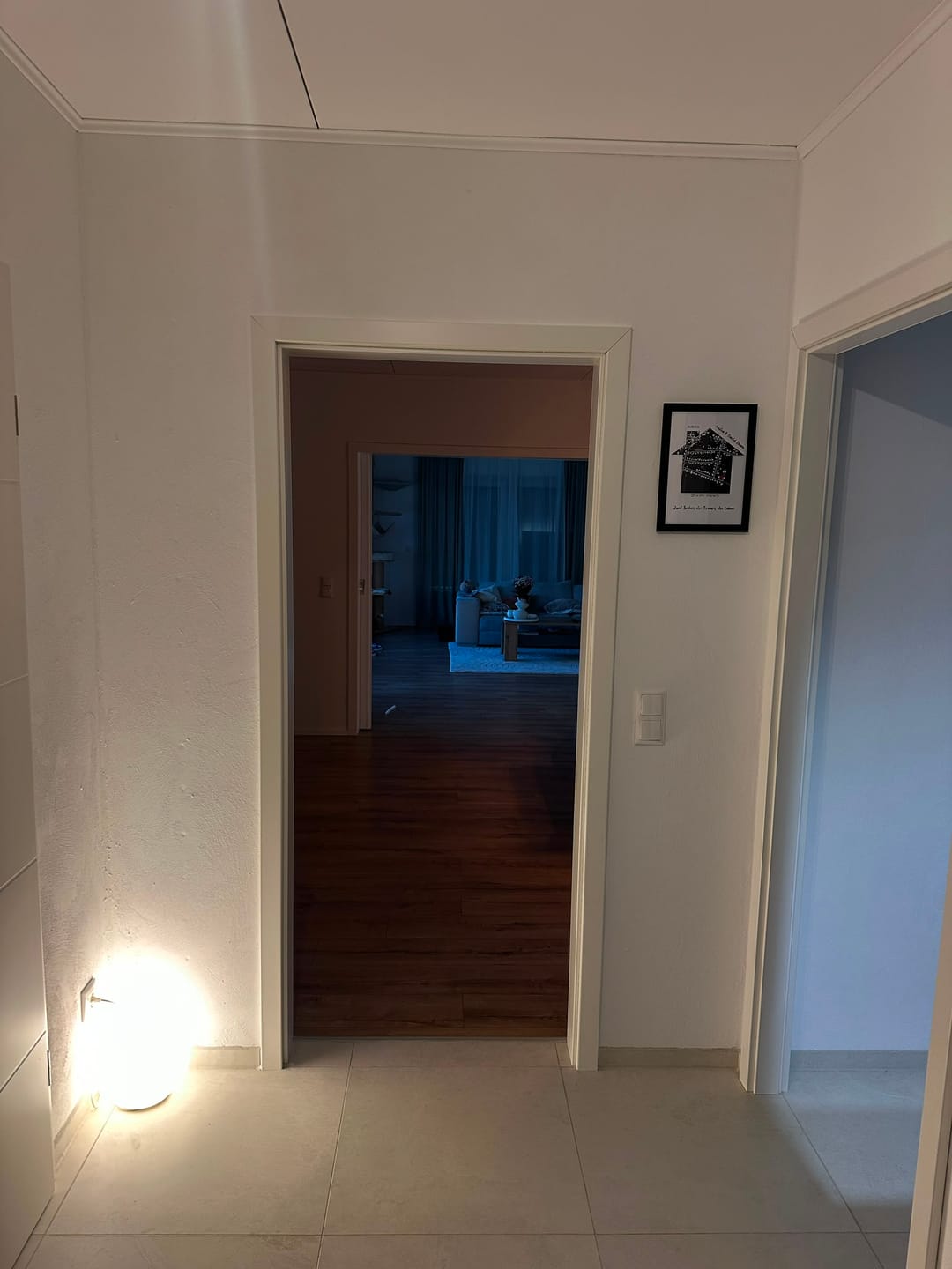 Customer photo review of Unser Zuhause - Personalisiertes Poster