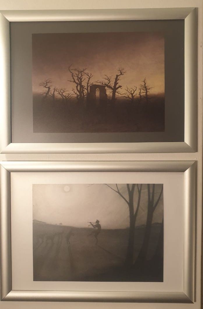 Customer photo review of Abbey in the Oakwood | Caspar David Friedrich | 1809-10