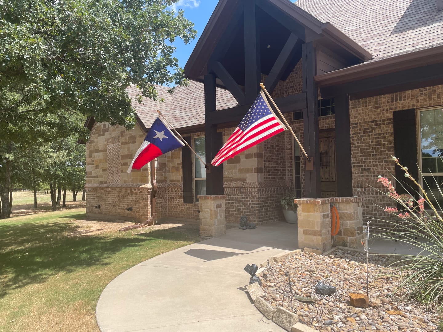 Customer photo review of 3' x 5' Texas Flag
