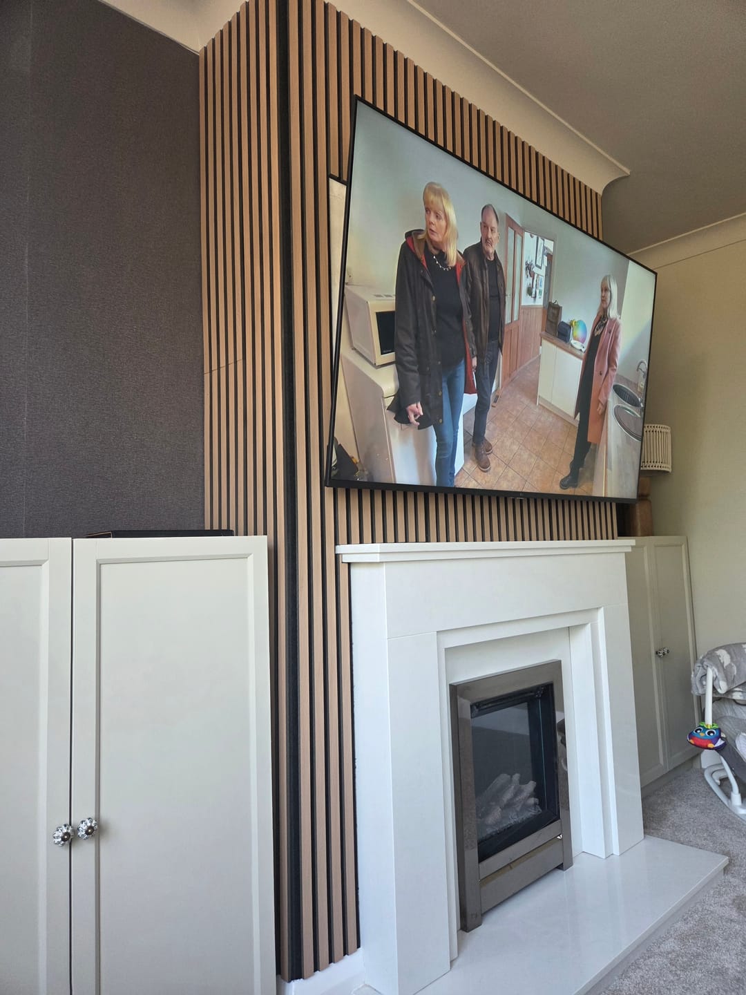 Customer photo review of Wall Panel Installation Adhesive