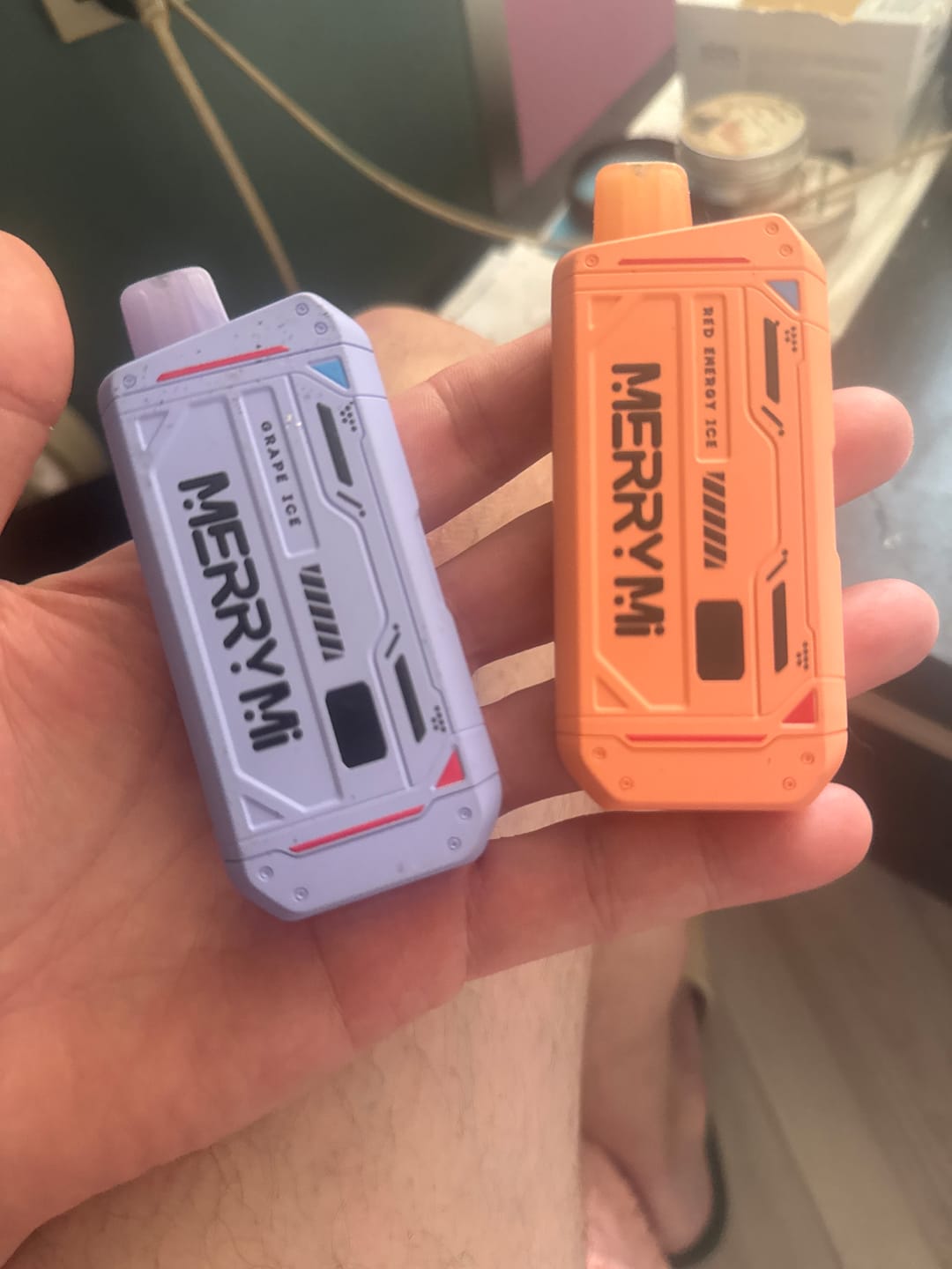 Customer photo review of Jednorazówki MERRYMI M-Mecha 16K Buchów - E papieros 3%