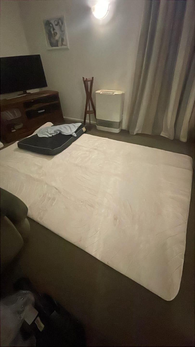 Customer photo review of Designer Relax Mat - 35mm Thick Foam Base