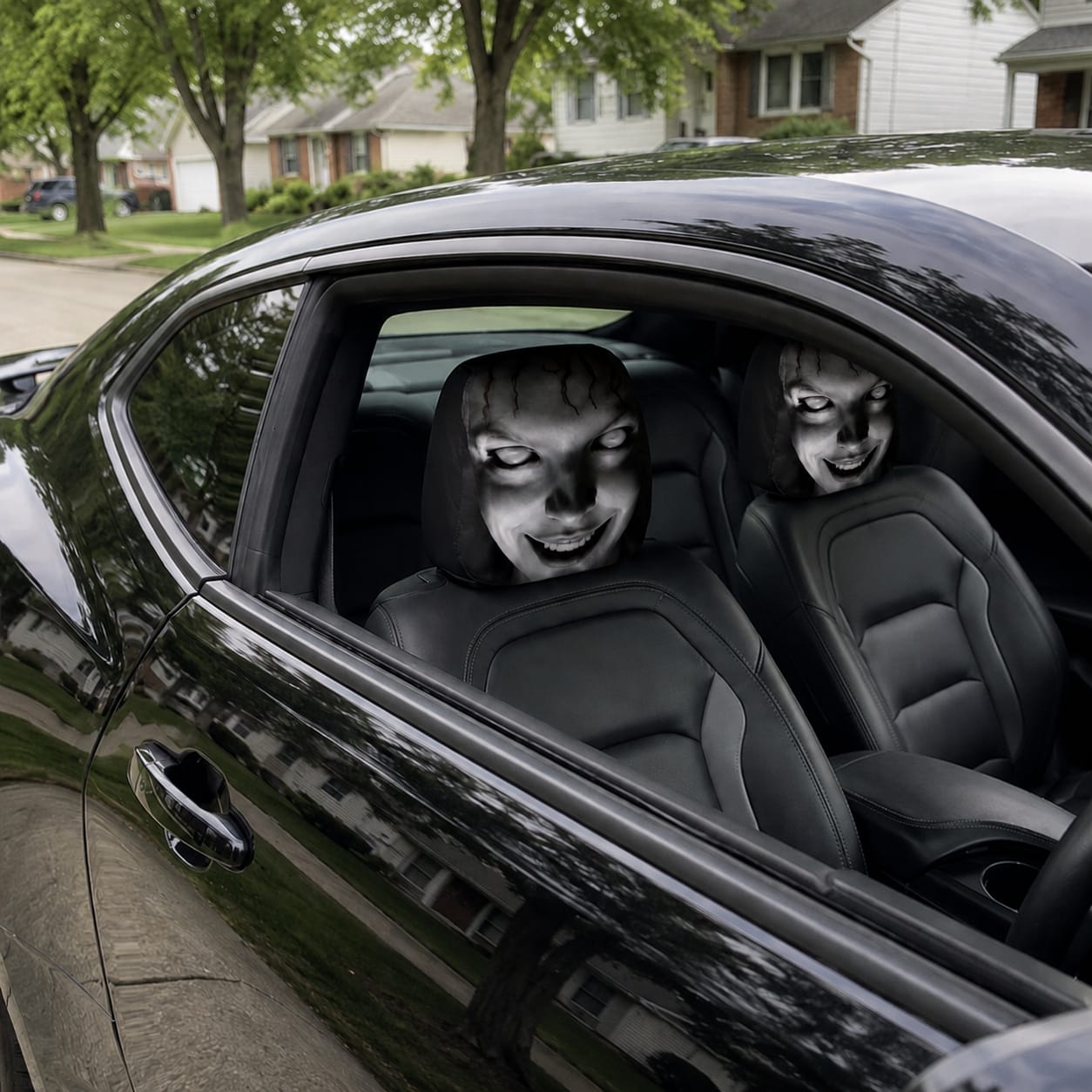 Customer photo review of GrimHead™ Funda Reposacabezas para Coche