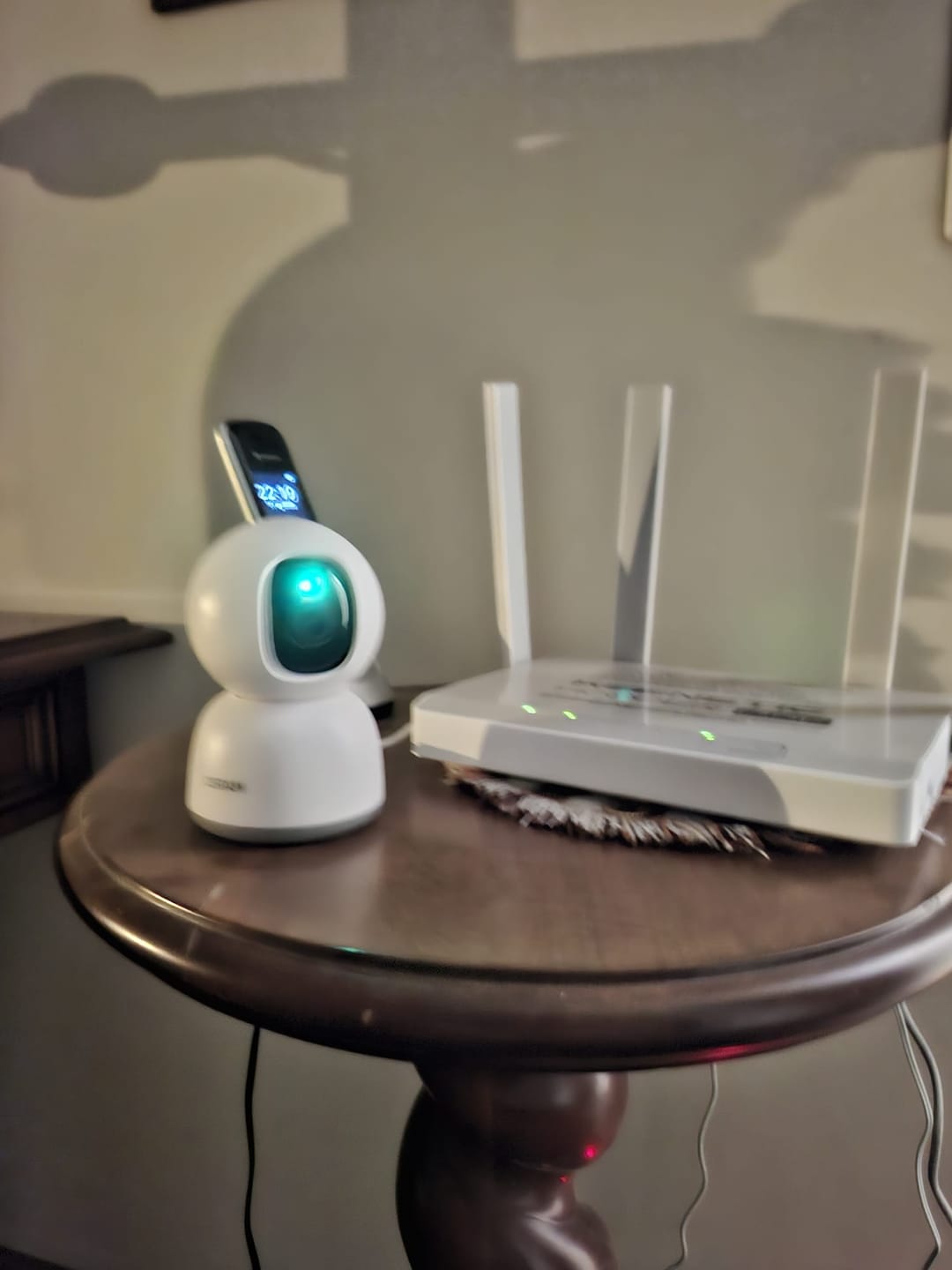 Customer photo review of OSRAM Wifi SMART+ smarte Überwachungskamera Weiß