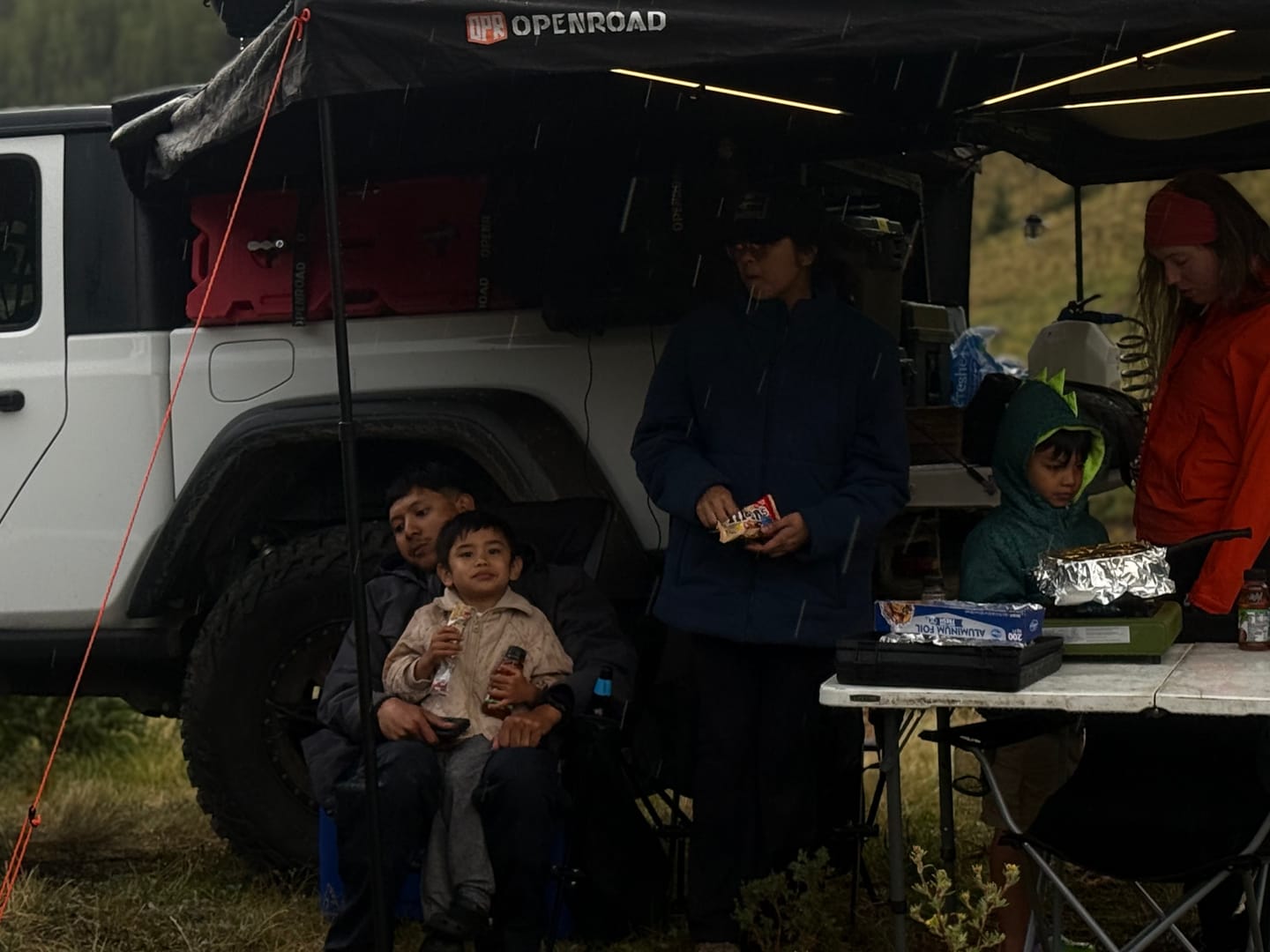 Customer photo review of OPENROAD  270 Free Standing Awning for Camping-Adventure Series