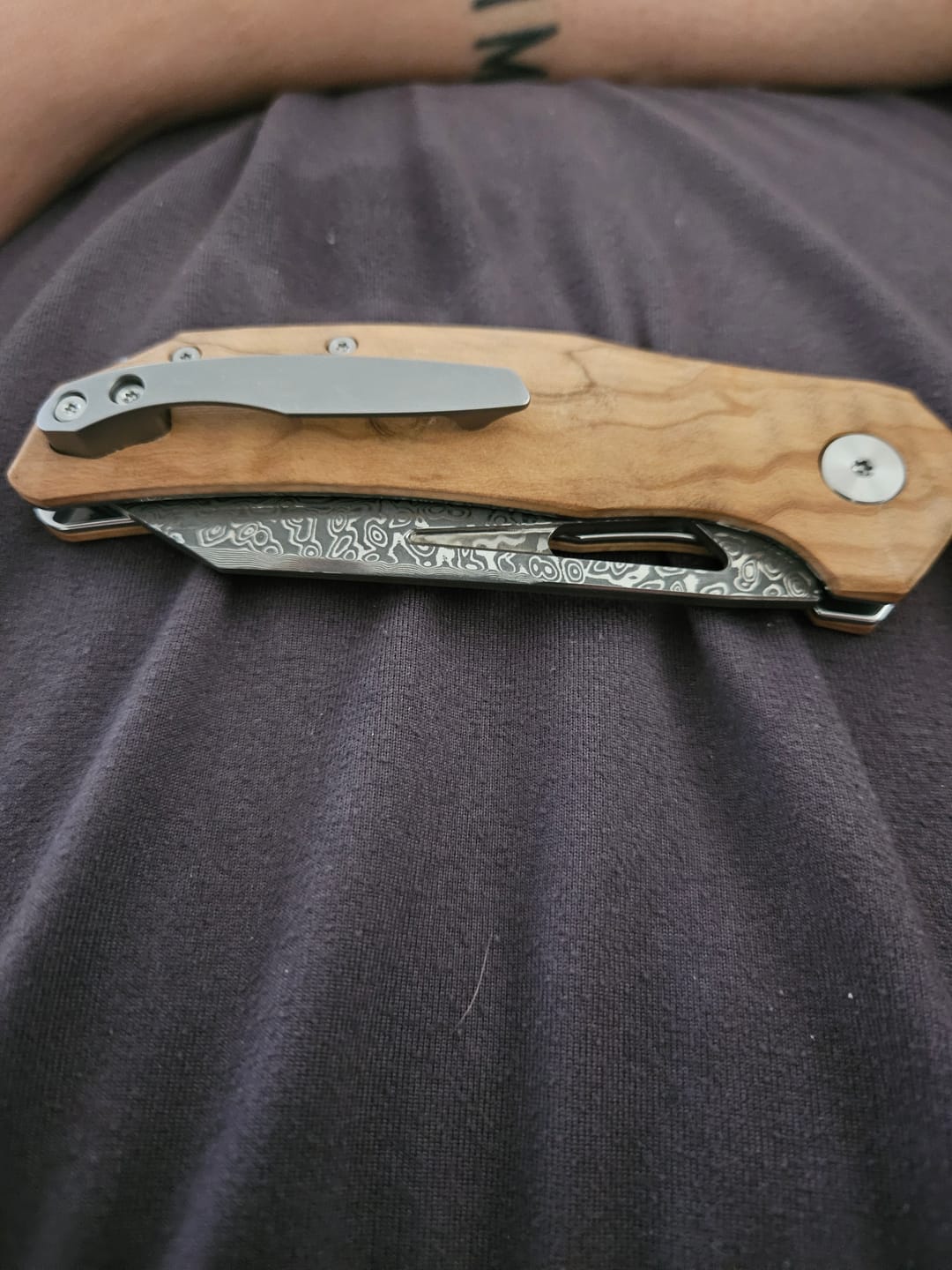 Customer photo review of Gürtelclip – Für dein Taschenmesser gemacht