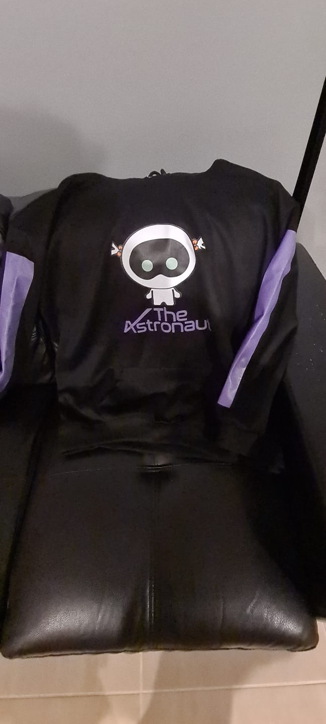Customer photo review of Unisex Jin The Astronaut Print Casual Hoodie