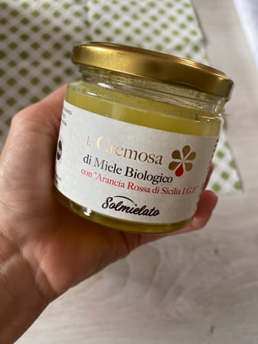 Customer photo review of Cremosa di Miele con Arancia Rossa di Sicilia IGP - 250g