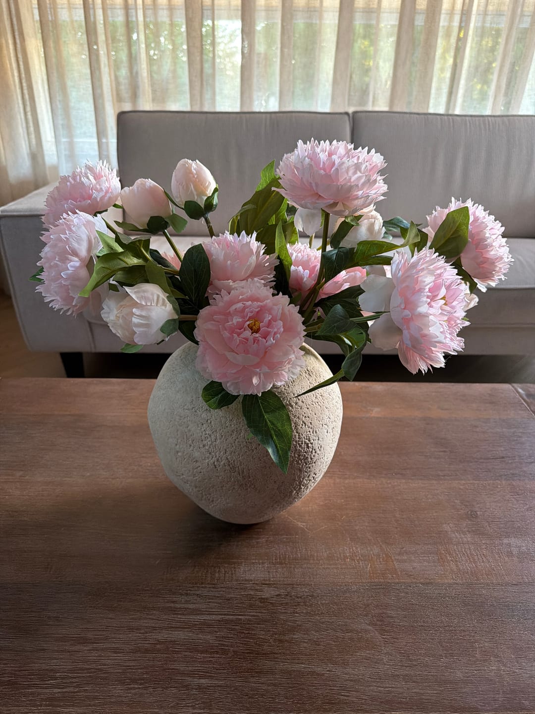 Customer photo review of Zijden Pioenrozen - Roze