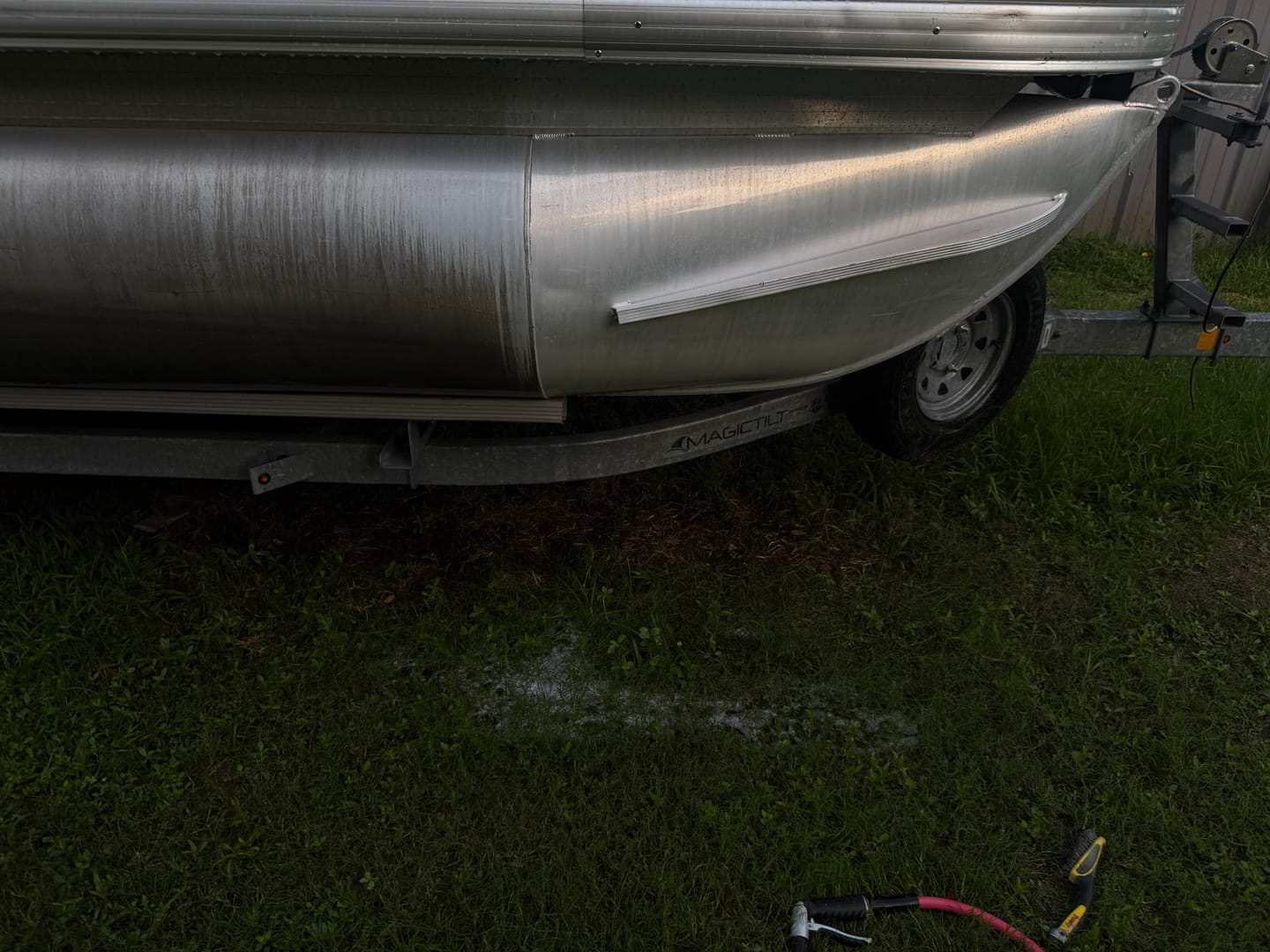 Customer photo review of 13 Supplies® Acid Machine Clean: All Purpose Acid Cleaner for Vehicles, Boats, RVs & Equipment