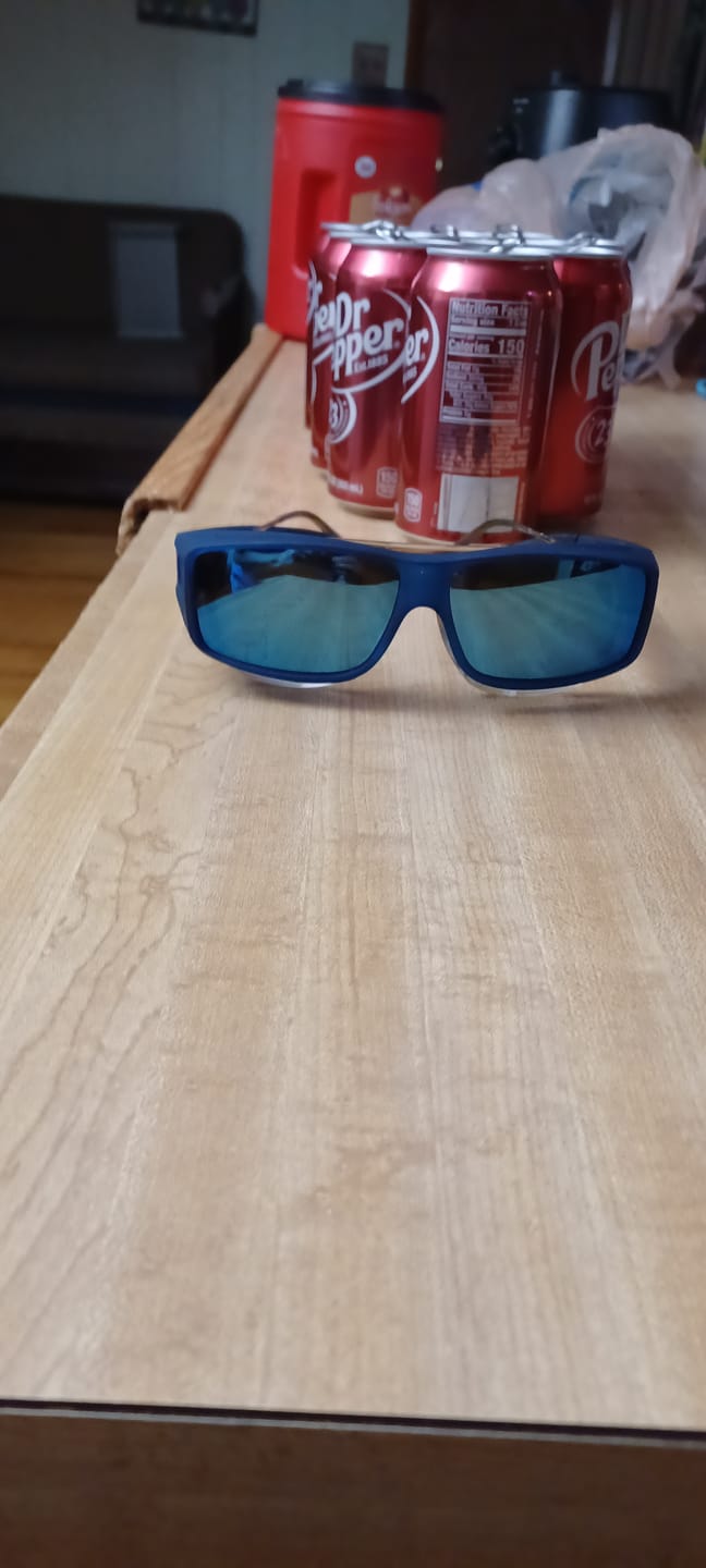 Customer photo review of OverShade™ Polarized Fit-Over Sunglasses