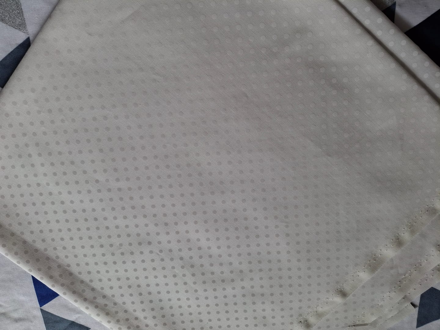 Customer photo review of Polka Dot Rose & Hubble Cotton Poplin Fabric