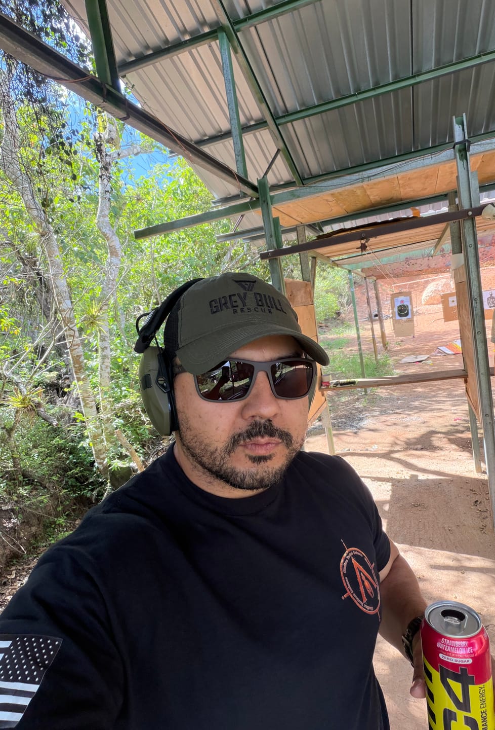 Customer photo review of Grey Bull Rescue Soft Hat