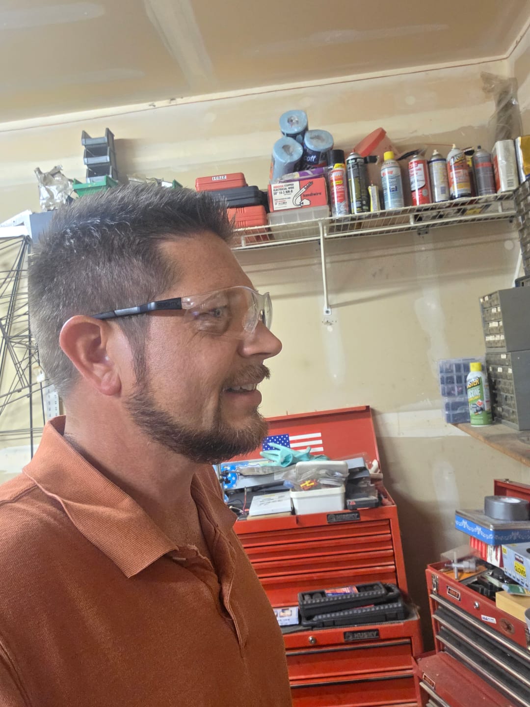 Customer photo review of 80Eighty® Safety Glasses