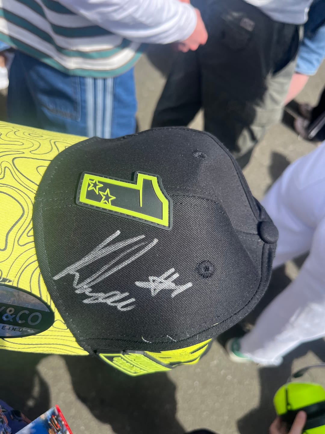 Customer photo review of Kyle Ryde No.1 Superbike Racing Cap