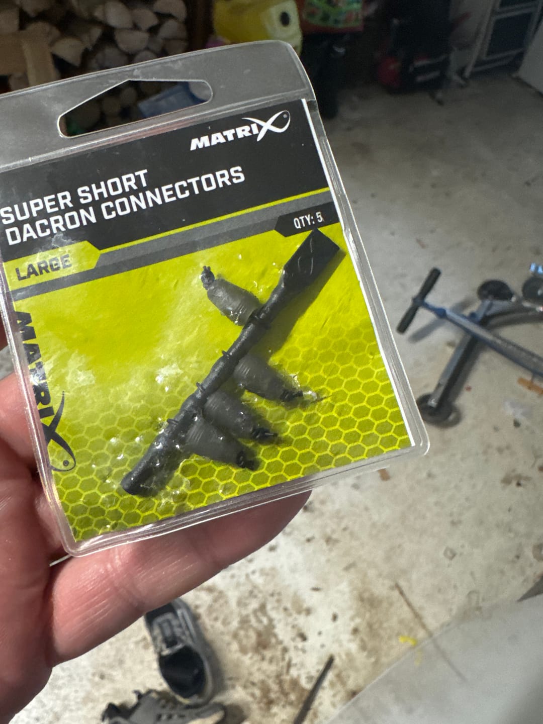 Customer photo review of SUPER SHORT DACRON CONNECTORS