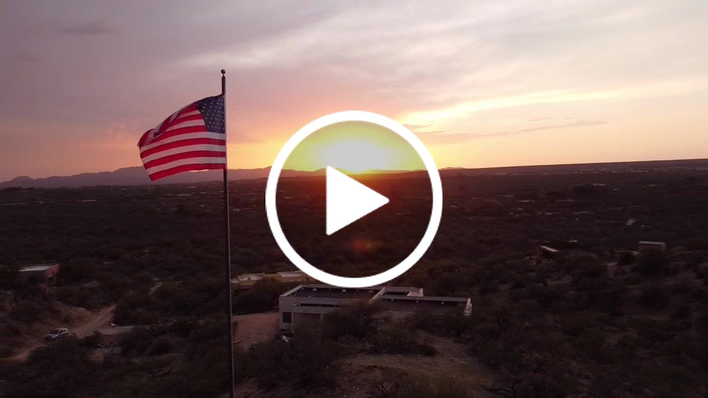 Customer video review of 5' x 8' American Flag