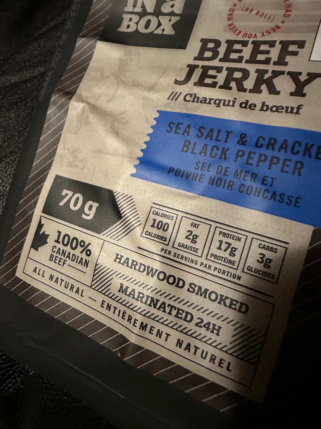 Customer photo review of Keep it Cool Jerky Box