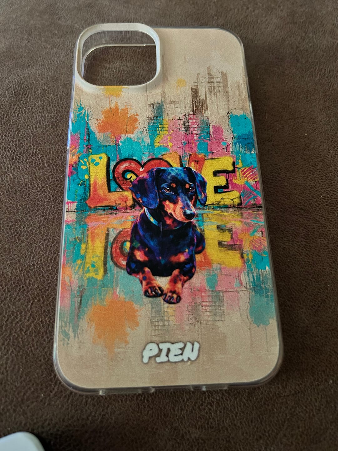 Customer photo review of Streetart - Gepersonaliseerd telefoonhoesje