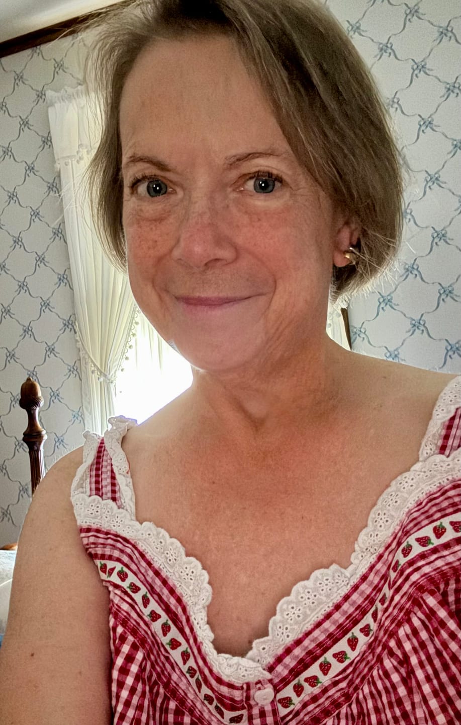 Customer photo review of Picnic Plaid Seersucker Yarndye Check Chemise