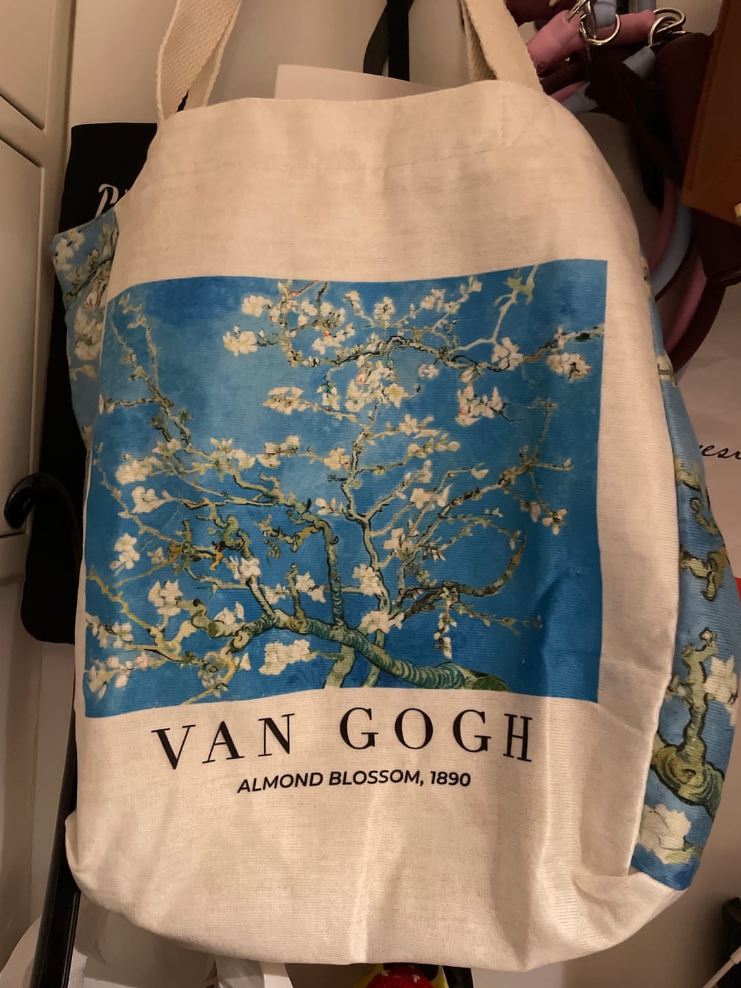 Customer photo review of Van Gogh Almond Blossom Omuz Çantası