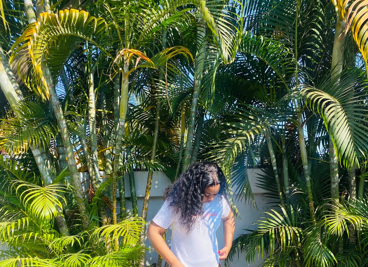 Customer photo review of Double Drawn Water Curly Lace Frontal Wigs