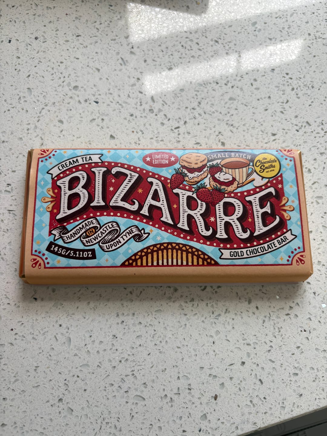 Customer photo review of Cream Tea Bizarre Bar - 145g