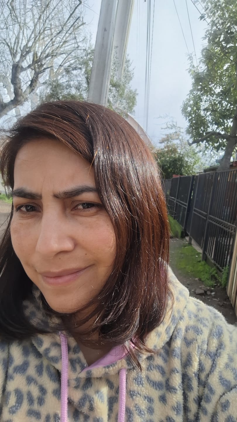 Customer photo review of Henna Jamila Hair -  Cobrizo Natural y Duradero