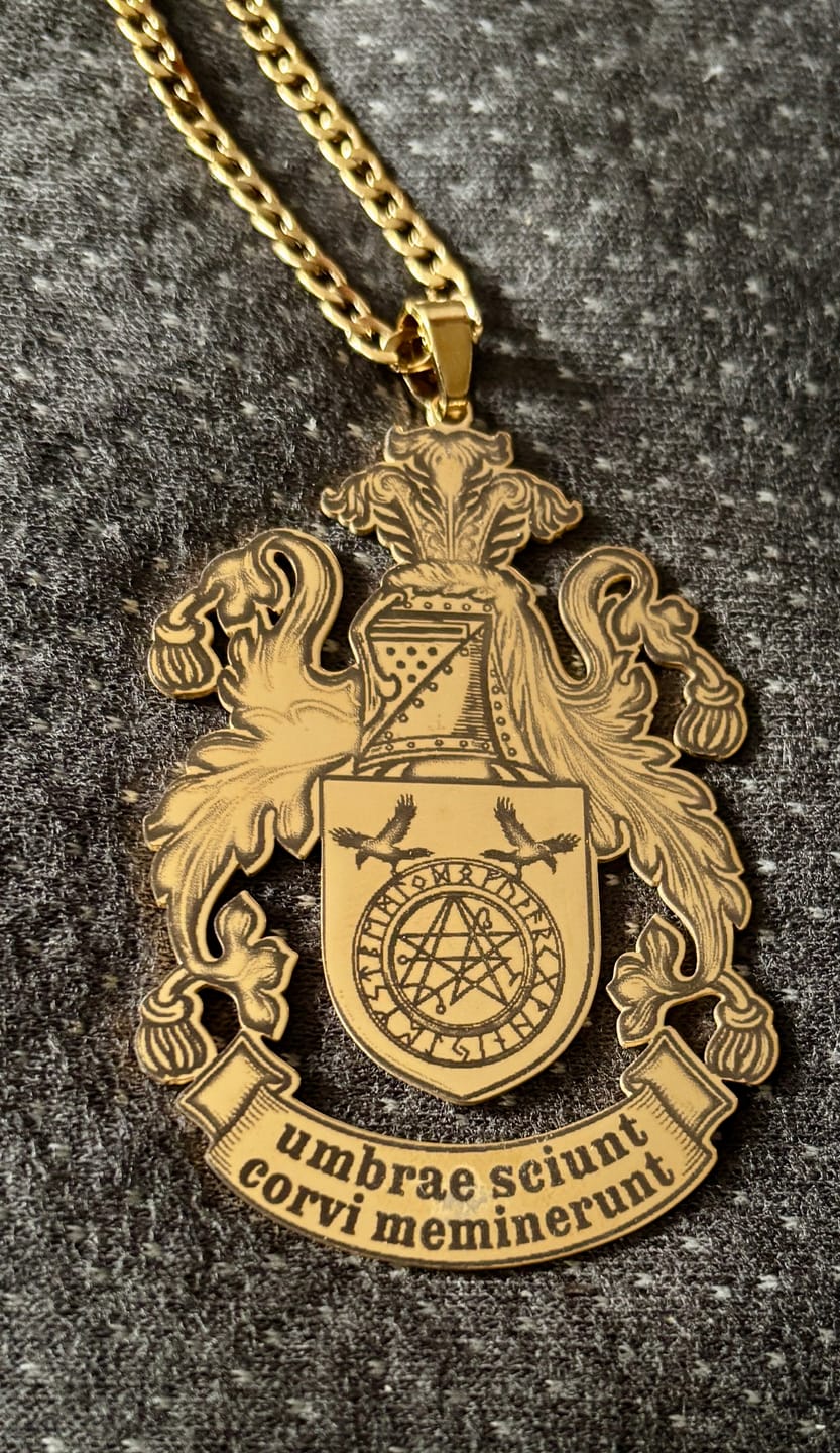 Customer photo review of Custom Photo Engraved Pendant Necklace