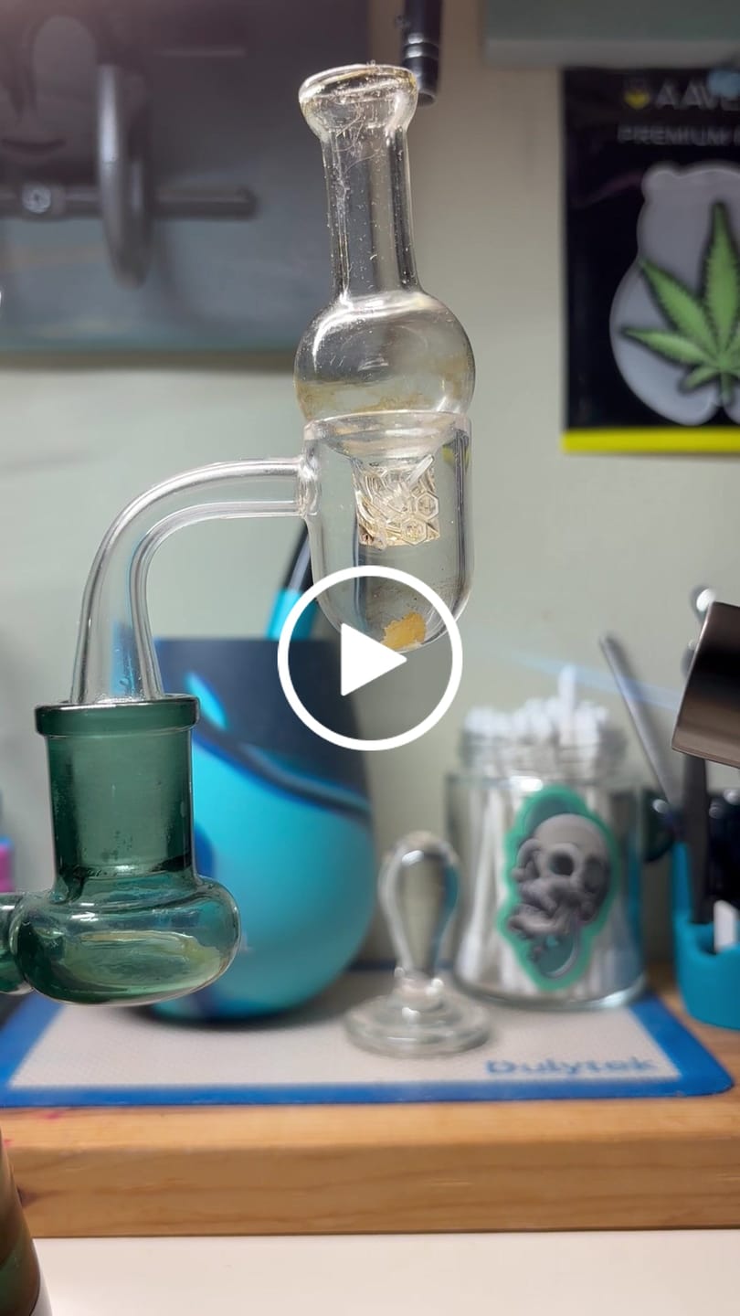 Customer video review of HONEY BEVEL BOWL QUARTZ BANGER - 90° DEGREE | YL