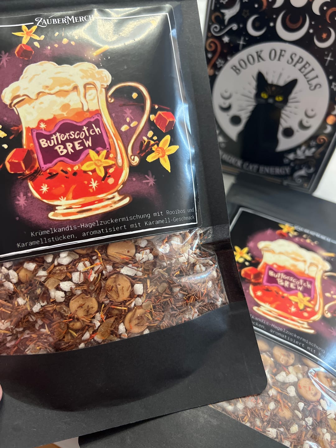 Customer photo review of Butterscotch Brew – Rooibos Tee Butterscotch Karamell