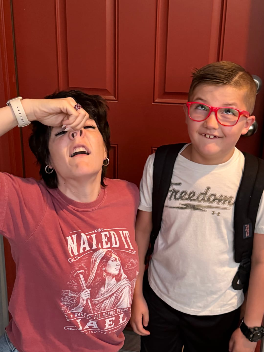 Customer photo review of Jael T-Shirt