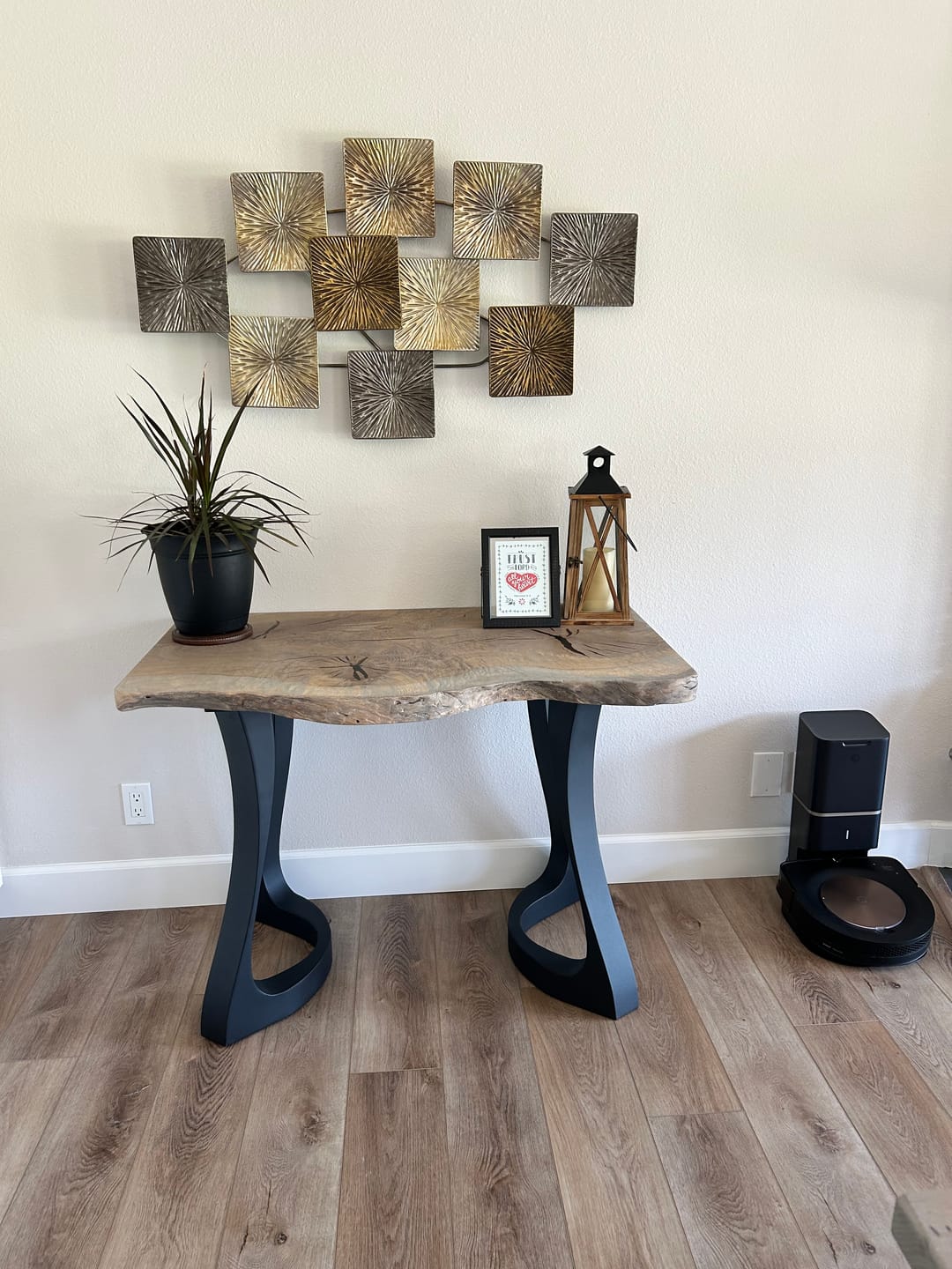 Customer photo review of Table Legs 436 Uzar 28" H Metal DIY Dining Furniture Legs