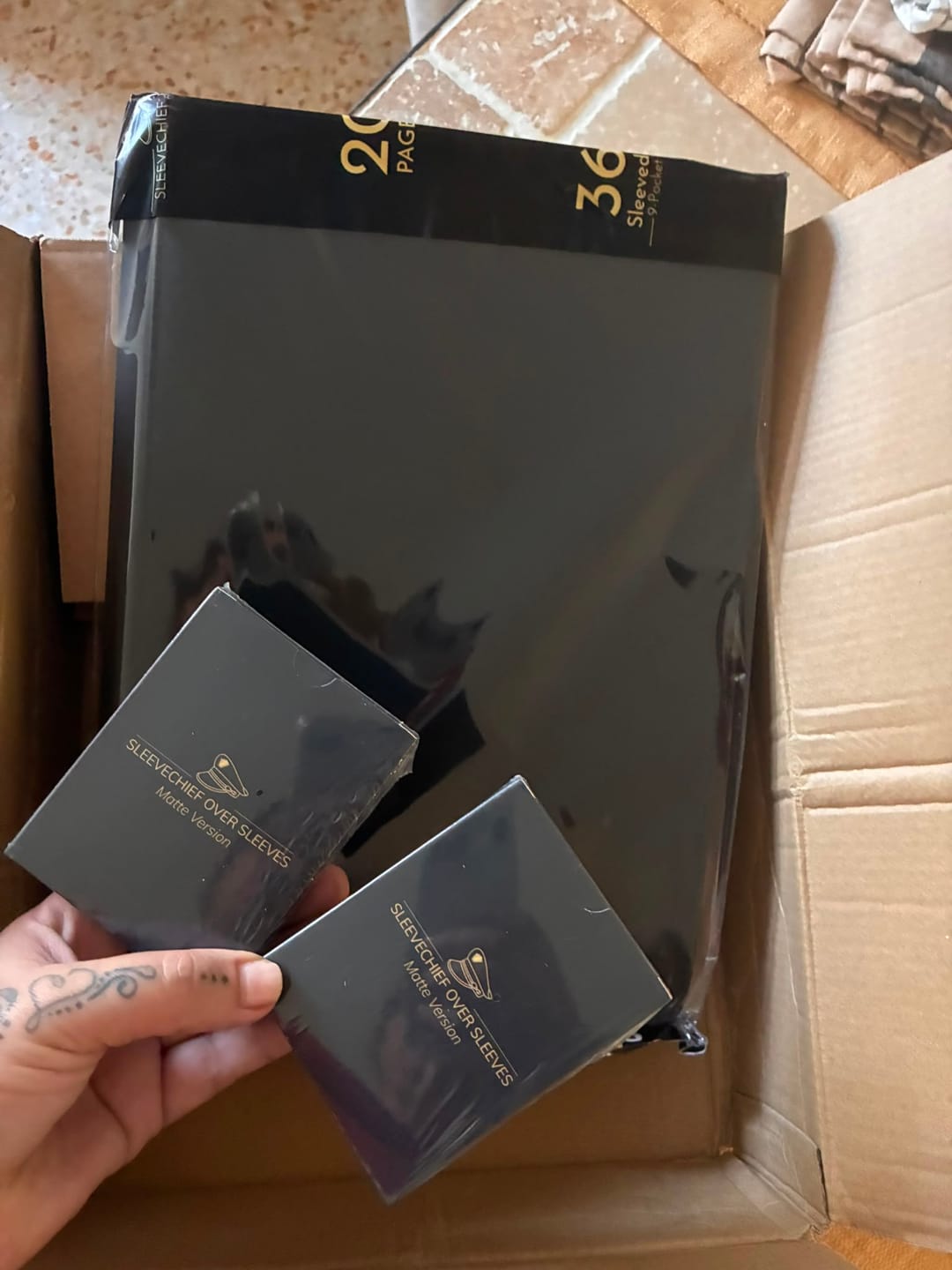 Customer photo review of ELITE SERIES - Matte Over Sleeves (70 PCS)