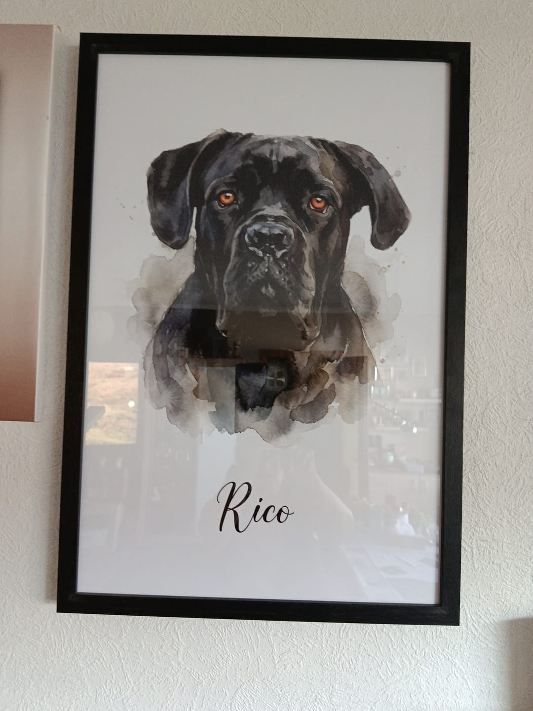 Customer photo review of Tierportrait als Aquarell-Kunstwerk