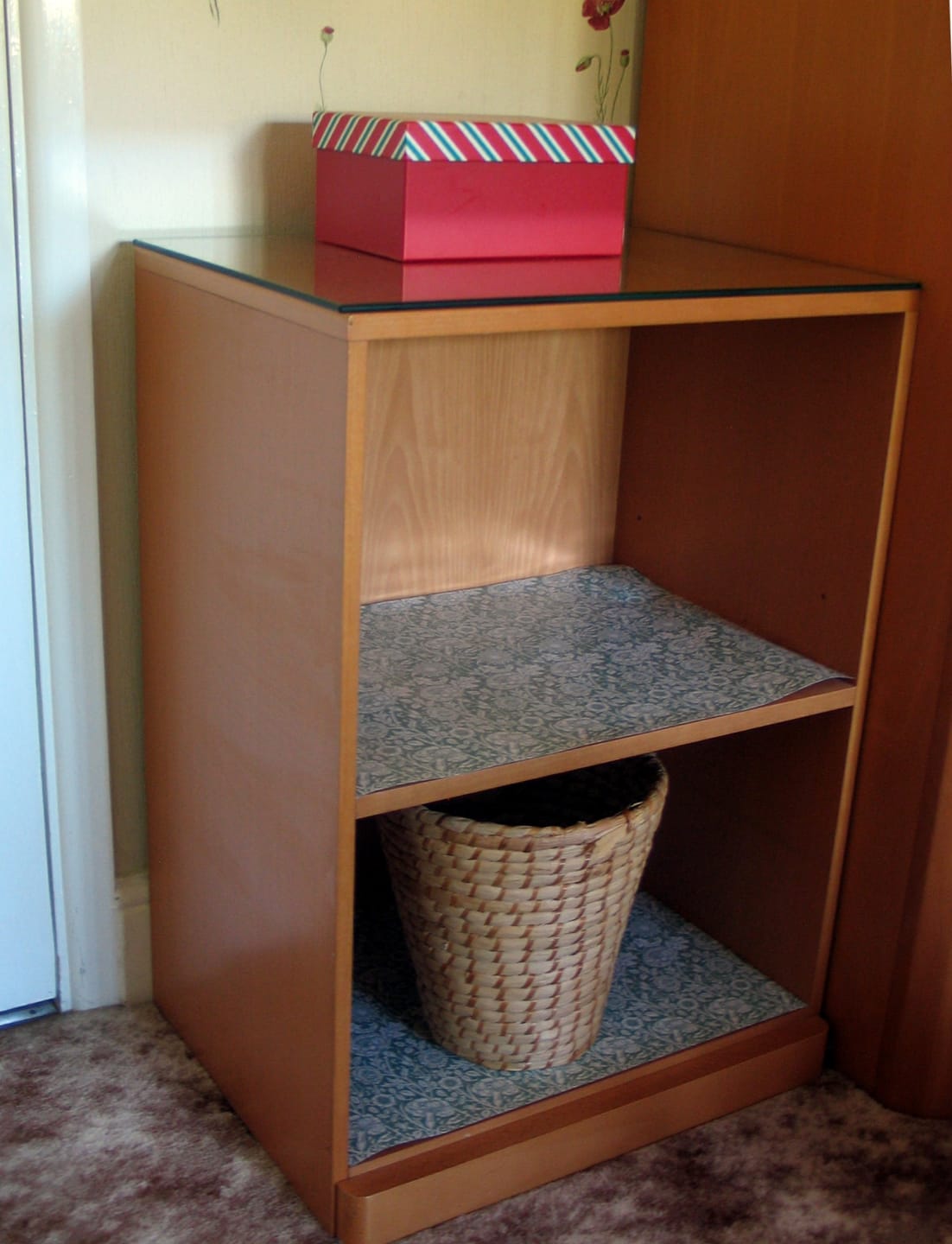 Customer photo review of DUCK EGG BLUE William Morris Wipe Clean & Unscented Drawer Liners
