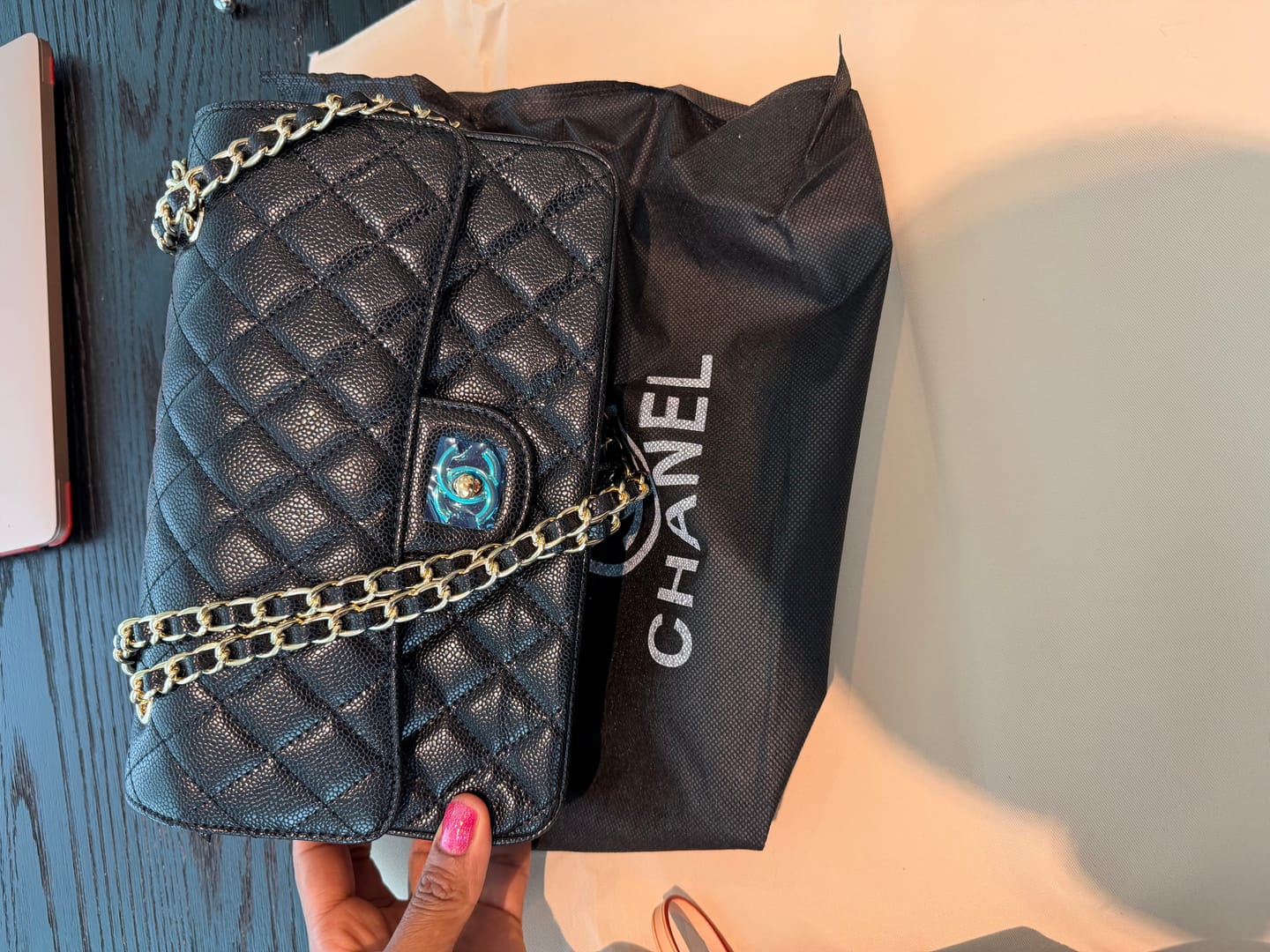 Customer photo review of Chaleni Bag